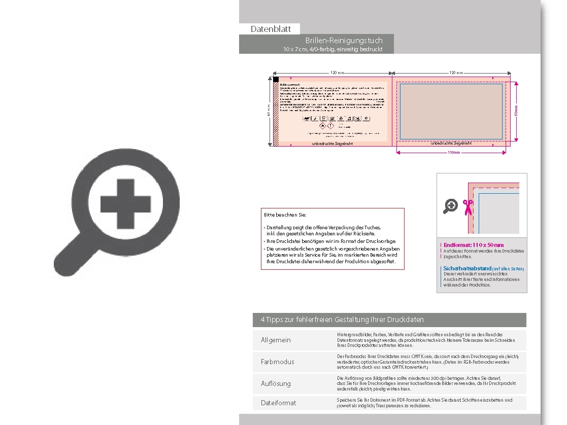 Product Bild feuchtes_brillen-reinigungstuch__12_x_6_cm__4_0-farbig_einseitig_bedruckt