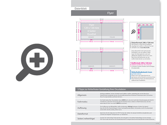 Product Bild faltblatt__gefalzt_auf_quadrat_12_0_cm_x_12_0_cm__vertikaler_mittelfalz__4-seitig