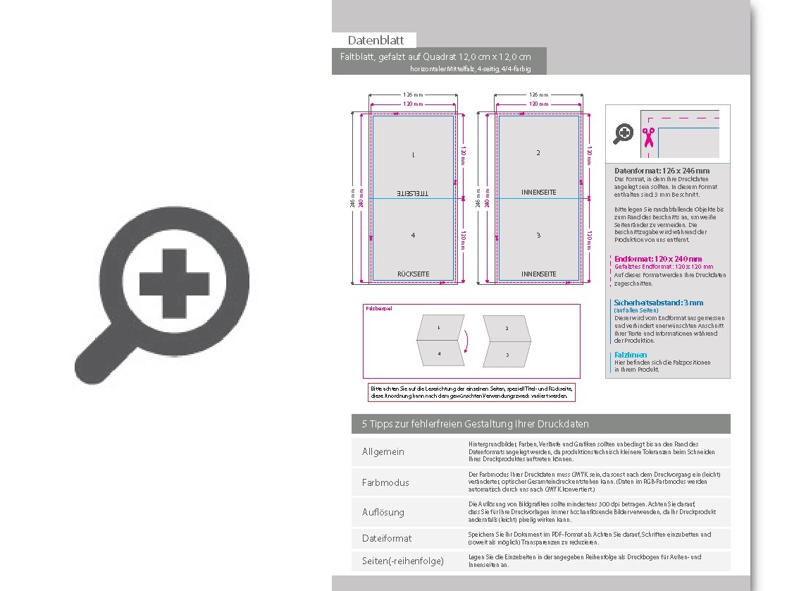 Product Bild faltblatt__gefalzt_auf_quadrat_12_0_cm_x_12_0_cm__horizontaler_mittelfalz__4-seitig