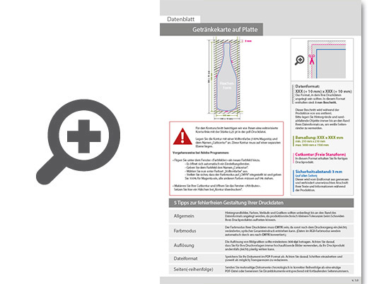 Product Bild getr__nkekarte_auf_platte_in_flasche-form_konturgefr__st___einseitig_4_0-farbig_bedruckt