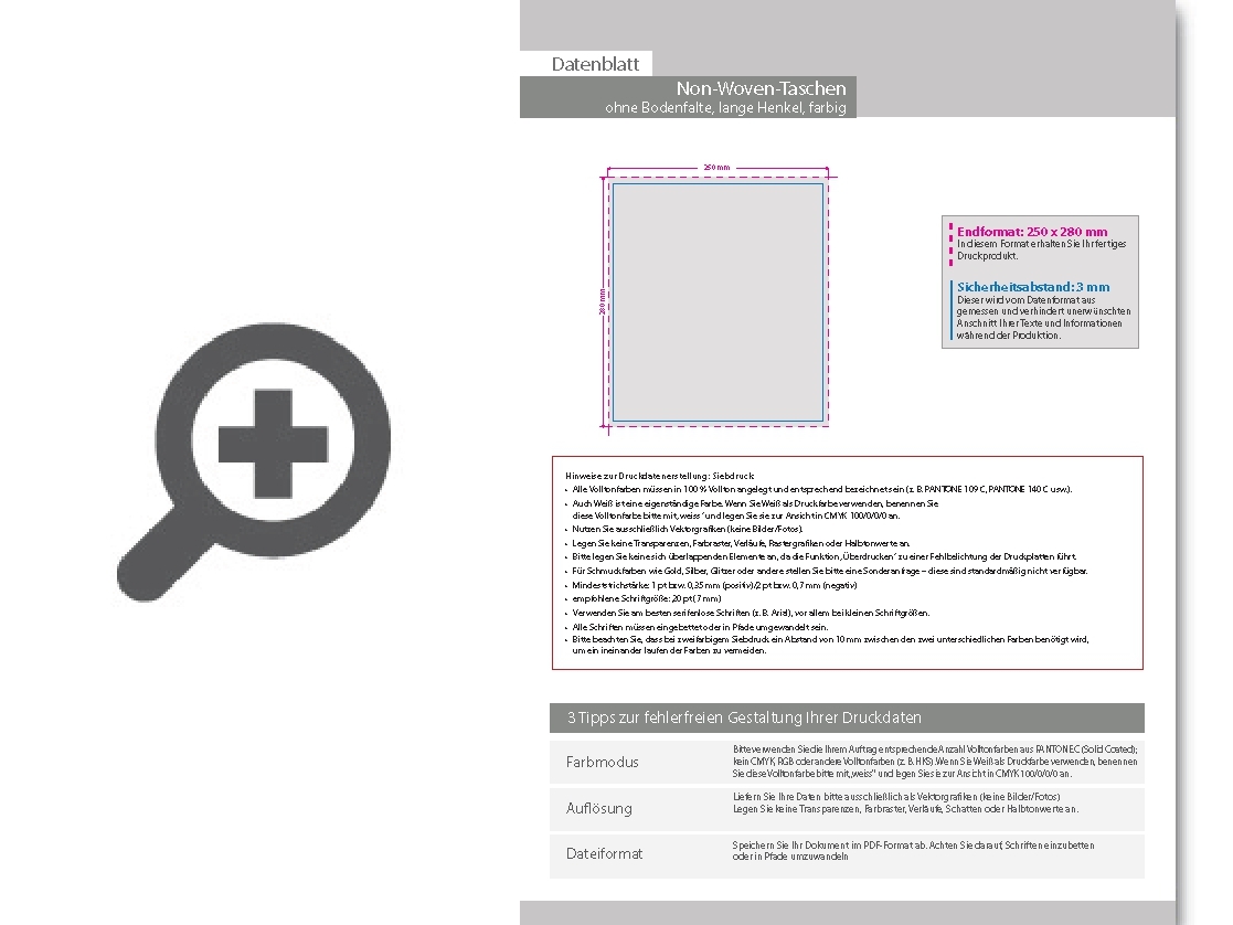 Product Bild non-woven-tasche_farbig__ohne_bodenfalte__lange_henkel__einseitig_bedruckt