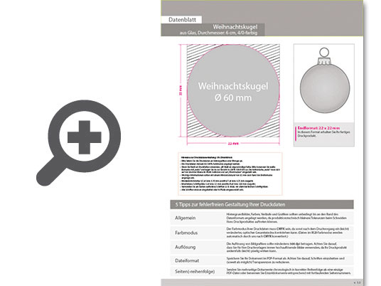 Product Bild weihnachtskugel_aus_glas__durchmesser__6_cm__4_0-farbig_einseitig_bedruckt